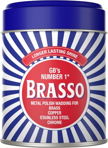 Brasso metal polish wadding - polish,
