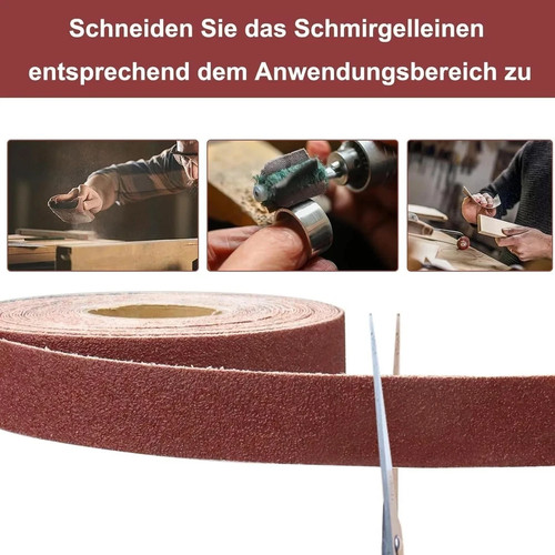 Emery cloth roll sandpaper - 2m/emery,