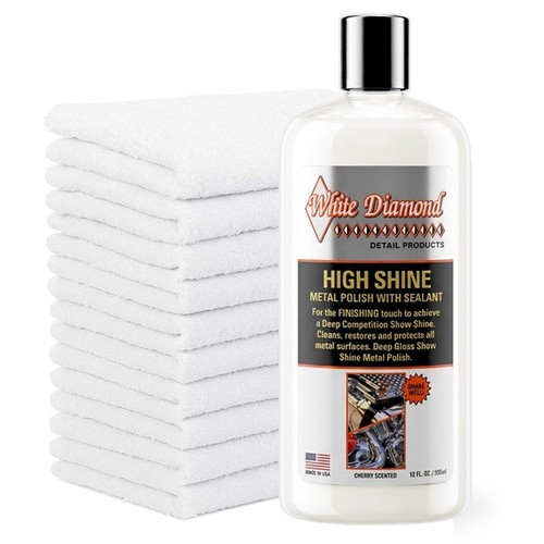 White diamond high shine - diamond, *high