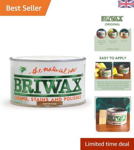 400g briwax tudor oak - briwax,