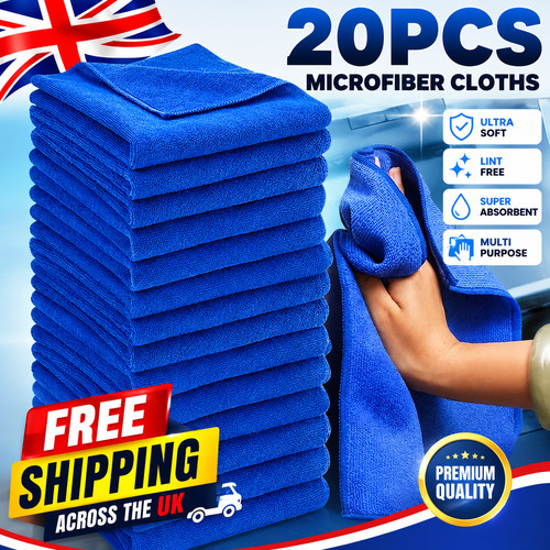 20pcs microfibre cleaning - microfibre,