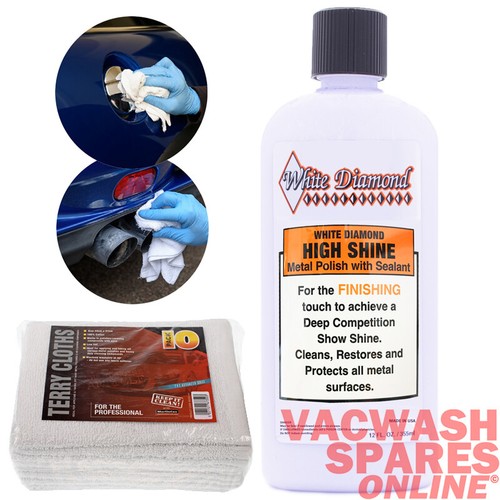 White diamond high shine - white,