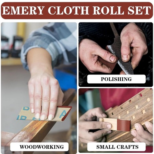 Emery cloth roll sandpaper - cloth,