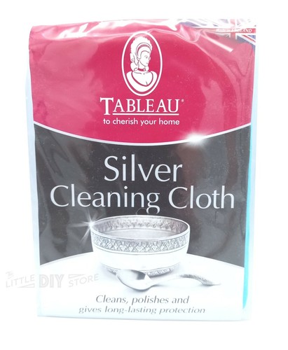 Silver cleaning cloth - silver,