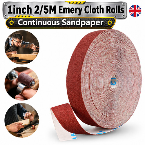 Emery cloth roll inch - cloth,
